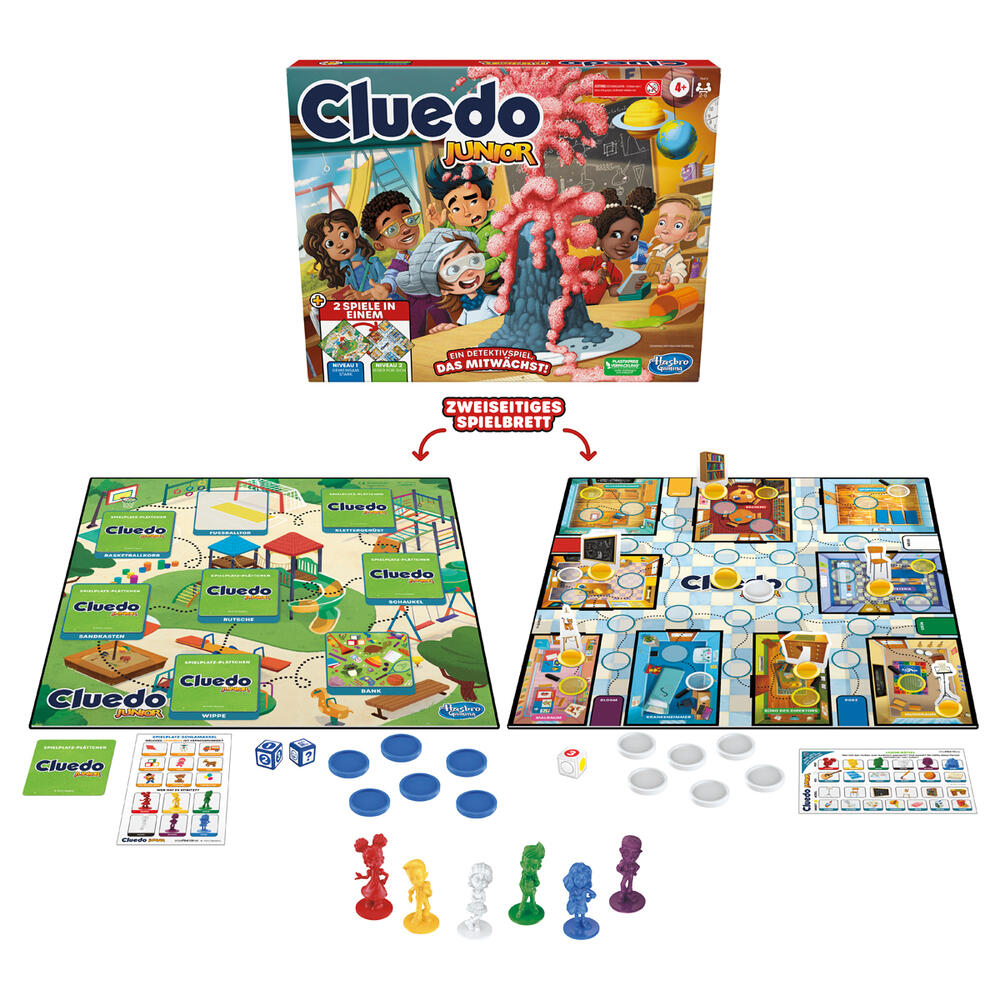 Cluedo Junior 2 in 1, d