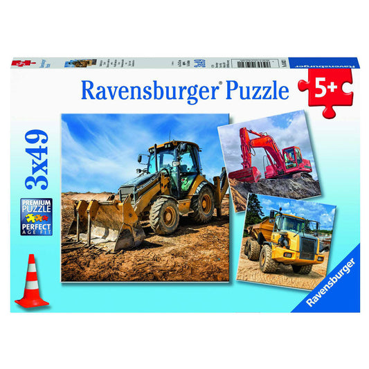 Puzzle Baufahrzeuge