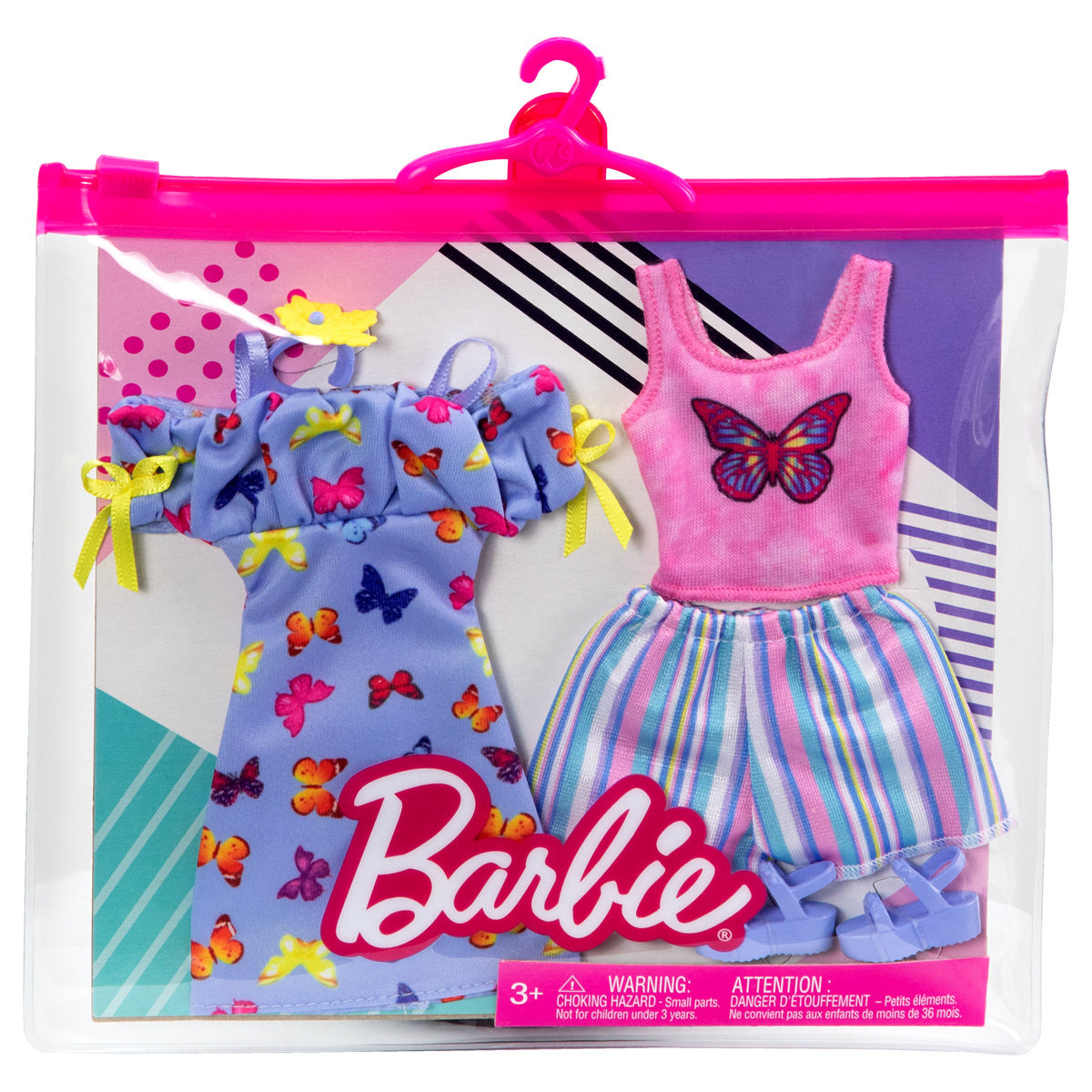 Barbie Fashions 2 Outfits ass.