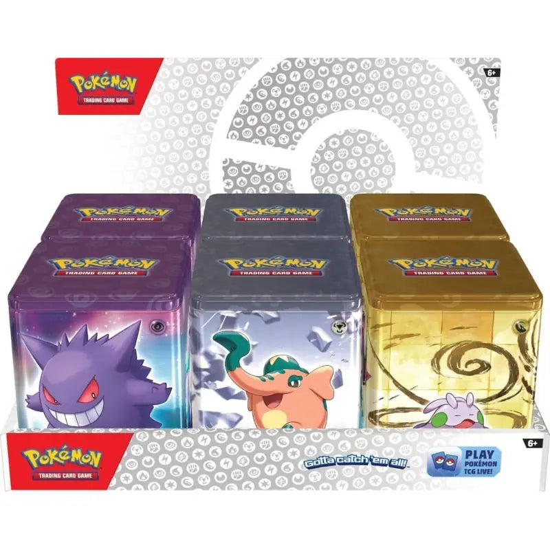 Pokemon Stapel Tin Boxen