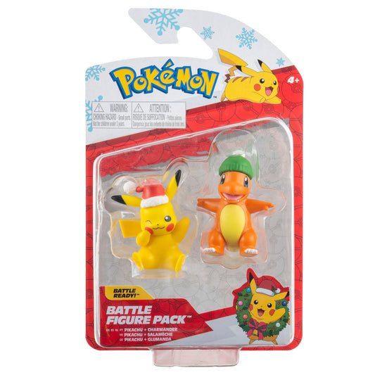 Pokemon Battle Figur Glumanda & Pikachu