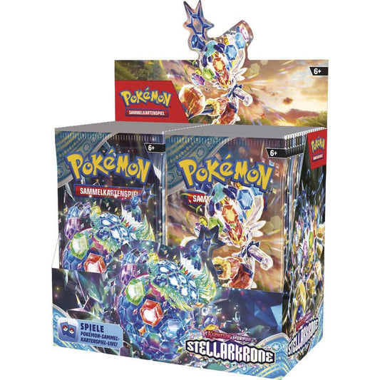 Pokemon Karmesin & Purpur SV07 Booster Display