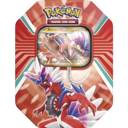 Pokemon Cards Tin Box Koraidon Ex